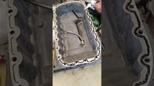 Правильная Укладка автогерметика на масляный насос и