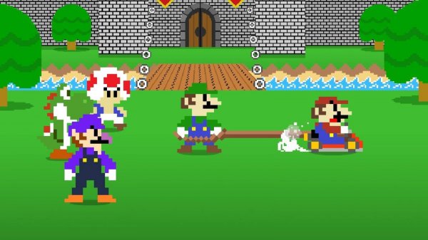 Повышение уровня: Новое небольшое приключение Луиджи