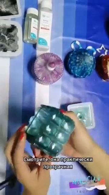 шкатулка бутылочного цвета из эпоксидной смолы #эпокс смотреть онлайн