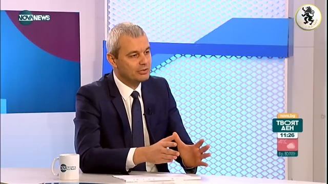 Костадин Костадинов при Лора Инджова относно референдума за запазване на ЛЕВА