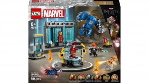 Распаковка ЛЕГО Набора 76315 Лаборатория Железного Человека #лего #марвел #топыкатегорий