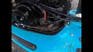 Мотороллер ТМЗ Тулица 4т 125кубов. Полуавтомат, горизонталка 154FMI с балансиром.