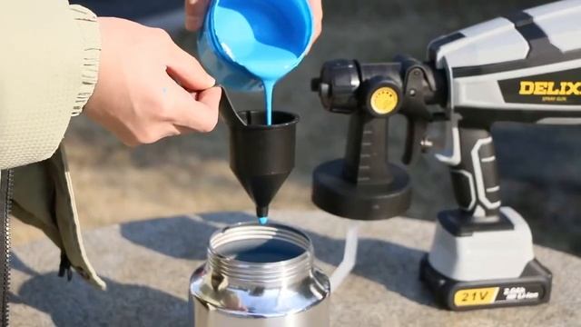 Краскопульт аккумуляторный