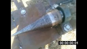 винтовой дровокол