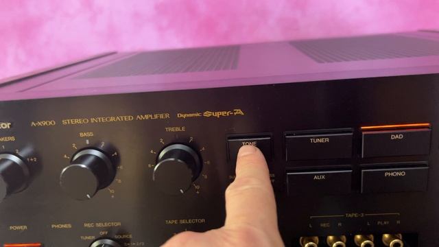 Усилитель Victor ax 900 , Yamaha ns1000