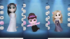 Моя говорящая Анджела Две сестрички и ее Малышка # 3 КОНЦЕРТ Анжела Мила Соня Мультик для детей