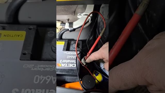 Вольво S80. Замер утечки тока. Как подключить мультимет?