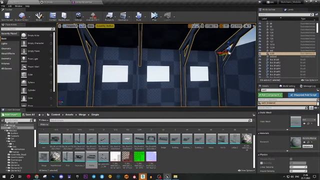 Создаю хоррор игру на смартфон на Unreal Engine 4 смотреть онлайн