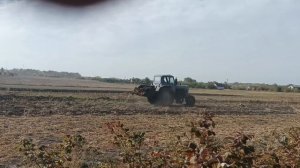 работа ковша задней навески юмз.мтз.т40.