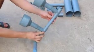 Водяная помпа для откачки воды без электричества и на?