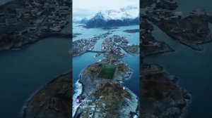 Остров Соммарëй на севере Норвегии🔥