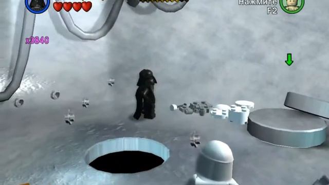 LEGO Star Wars Saga часть 98 бегство с базы эхо на 100% смотреть онлайн