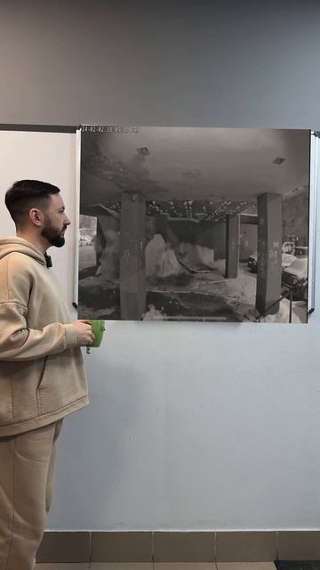 Разрушение потолка на фасаде многоквартирного Ч1 / Рус смотреть онлайн