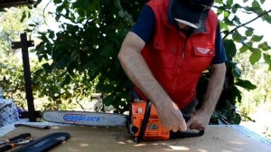 Почему пильная цепь не останавливается на шине