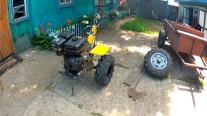 Как уменьшить скорость мотоблока