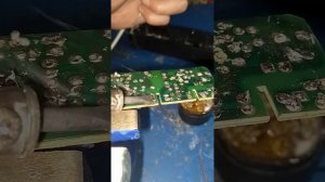 Лужение провода и пайка к плате оловом ПОС 61