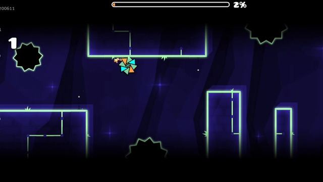 Геометрия дэш прохождение OUTERSPACE