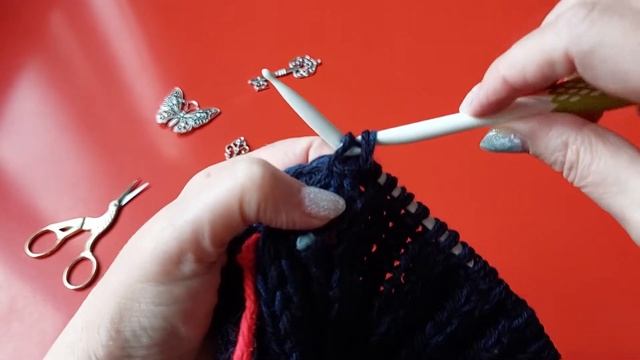 #6 #Балаклава резинкой 2×2 #вязание #спицами #снуля