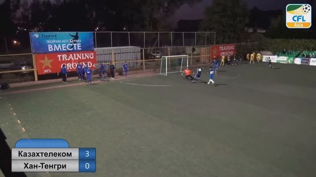 Казахтелеком - Хан-Тенгри 4:1 (Абраманов Алмат)