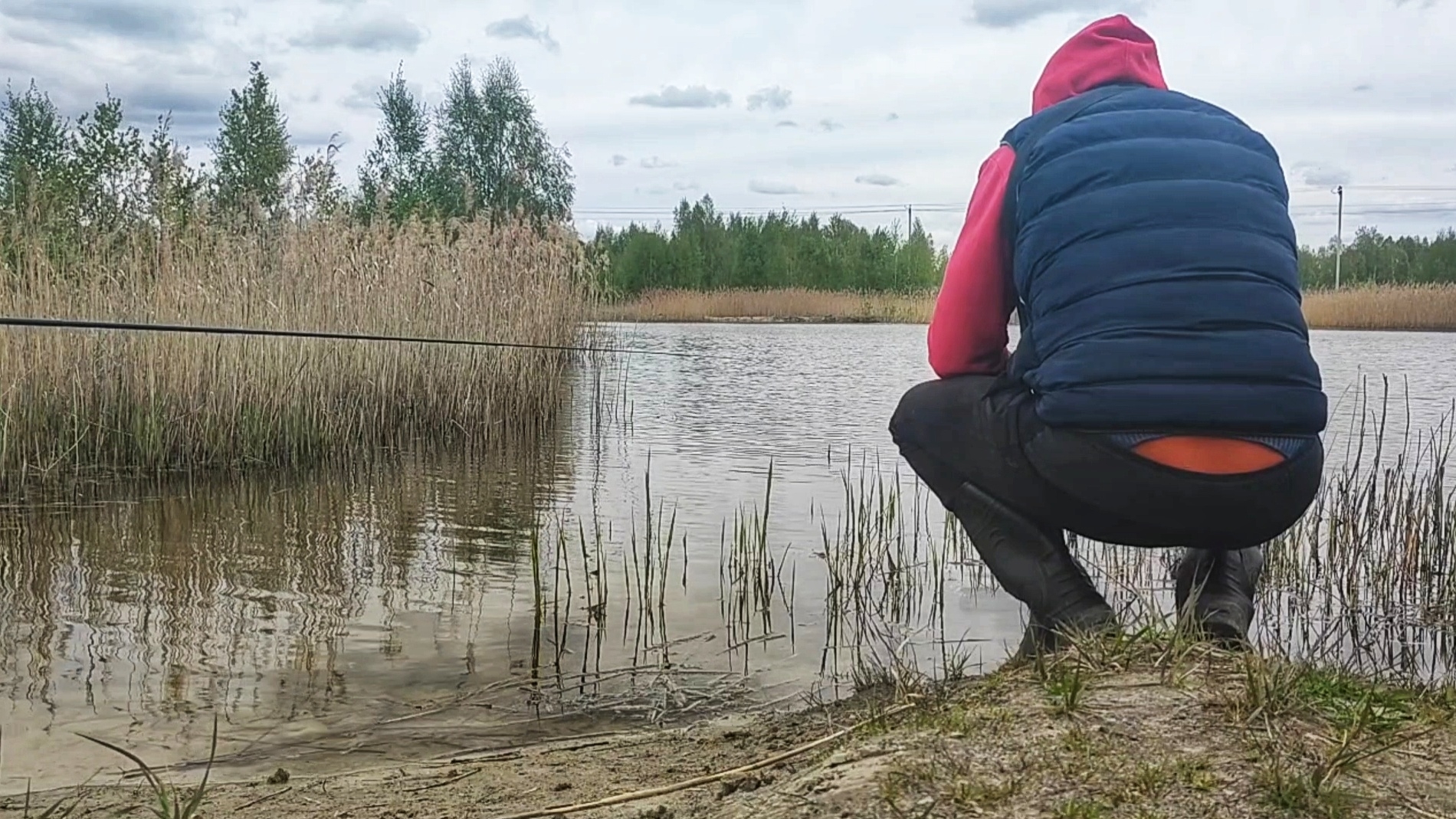 Рыбалка на песчаном карьере смотреть онлайн