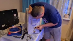 Как затянуть трубки кондиционера,  сплит системы без д