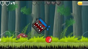 прохожу босса в дремучем лесу красный шар 4