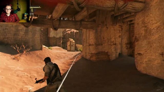 Безбилетный пассажир, Руб Эль Хали, караван | Uncharted 3: Drake’s Deception #8