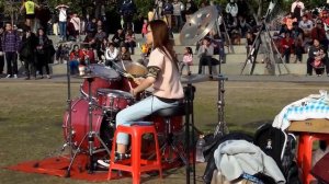 羅小白S. White -  It's my life- Барабанщица-виртуоз из Тайваня.Amazing Girl Drummer