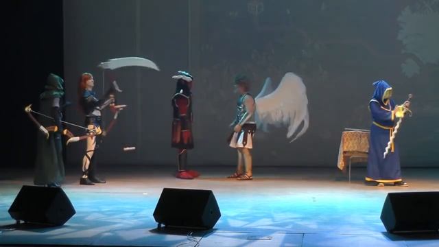 HoMM3 Косплей сценка 'А потом в таверну!'