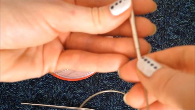 Как присоединить спицы Addi Click.