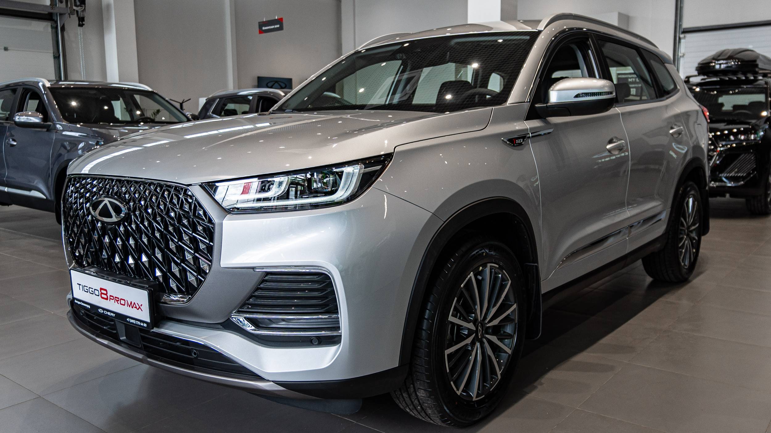 CHERY TIGGO 8 PRO MAX (Elite) Серебристый серый смотреть онлайн