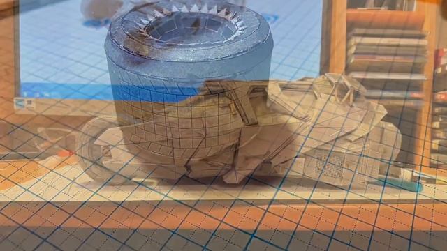 DIY Batmobile Tumbler / Бэтмобиль из бумаги