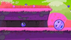 ГОНКА НА МАШИНКАХ - КРАСНЫЙ ШАРИК - КВАДРАТ И РОЗОВЫЙ ШАРИК ! Мультик   про Red Ball 4 Новый