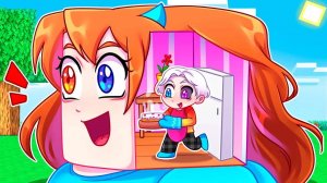 😨 Майнкрафт но Я Построил ДОМ ЛИЛИПУТА в ГОЛОВЕ ДЕВУШКИ!