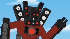 Неуязвимый Скибиди Туалет против Титана Спикермена