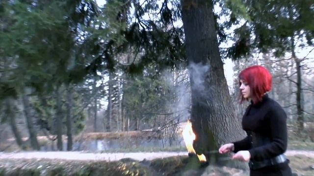 фотоплэнер "Недетские сказки". Burning of a witch. Akosta fireshow смотреть онлайн