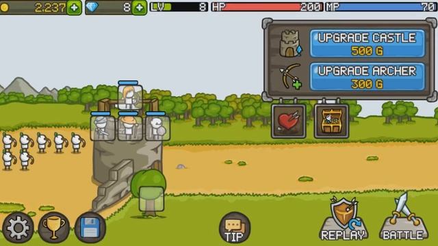СТРОИМ СВОЮ БАШНЮ - #1 Grow Castle смотреть онлайн