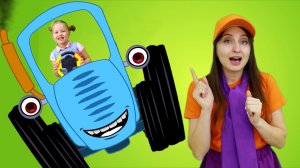 Синий трактор едет по полям и другие песенки для детей