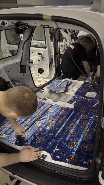 Лада ларгус правильная шумоизоляция багажного отделе смотреть онлайн