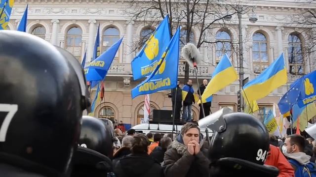 Молитва на мітингу