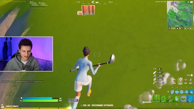 АРЕНА ФОРТНАЙТ: Сижу в кусте 24 часа! Дорога 10к ПТС - Смотрю Тик Ток в Кусте Фортнайт смотреть онлайн