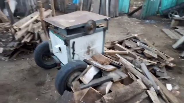 2.🦔🌲🚁Походная Циркулярка-мотоблок в работе, первые смотреть онлайн