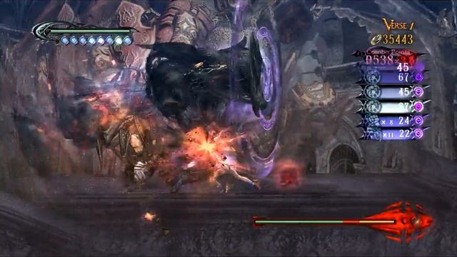 Bayonetta №5. Огромный босс