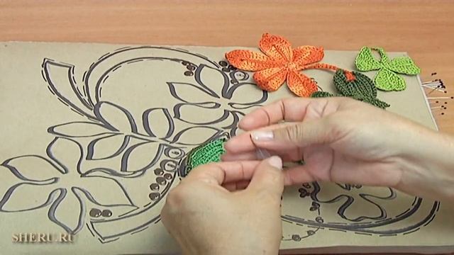 Ирландское кружево по подписке демо урока 64