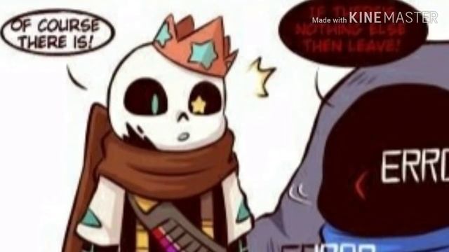 Инк и Еррор комикс Happy Birthday Ink на русском 1