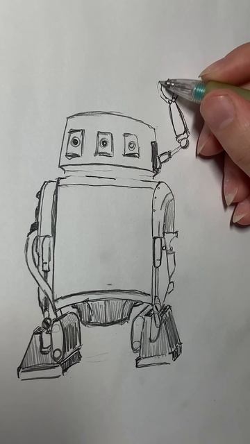 тгк: уголок философа #звездныевойны #chopper #art #painting #врек смотреть онлайн