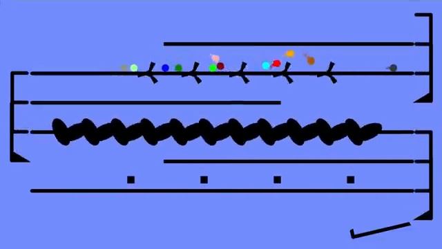 Гонка цветных шариков - классическая трасса
#мультфильм #длядетей #гонка #шарики #гонкашариков