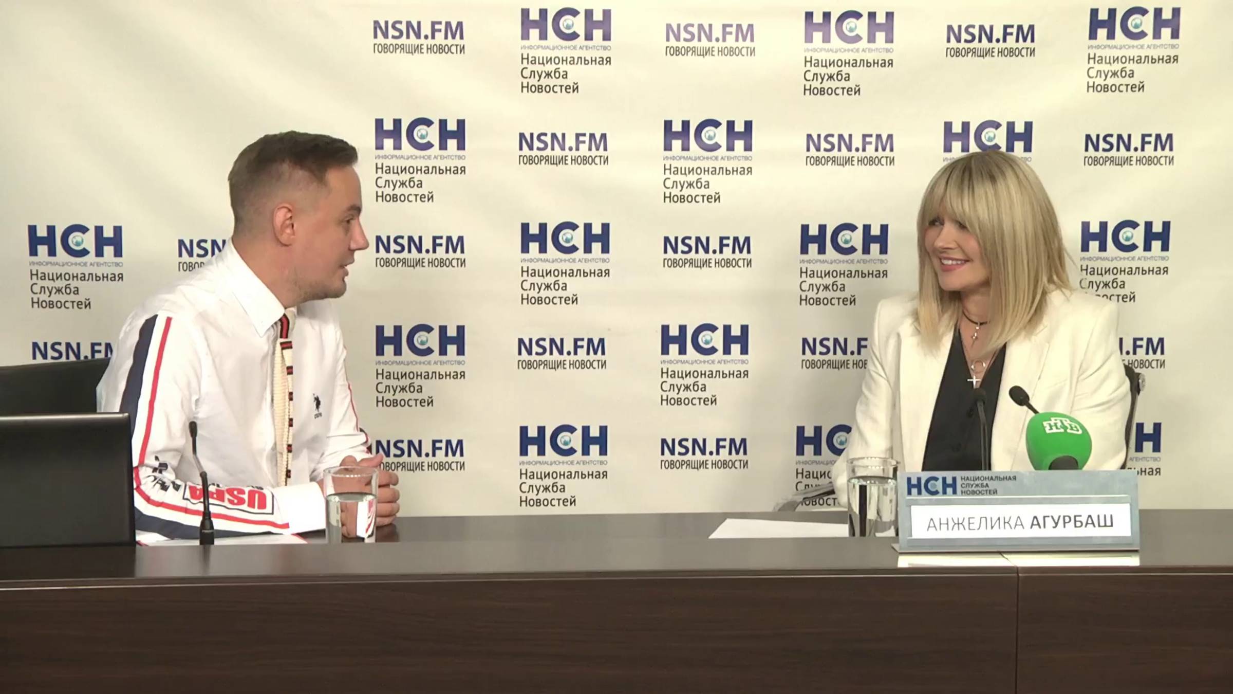 Тройной юбилей Анжелики Агурбаш. Премьера песни Брошена, но не сломлена, пресс-конференция в НСН. смотреть онлайн