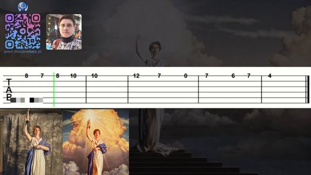 🎸 Columbia Pictures Intro - Guitar Tutorial Ⓜ️