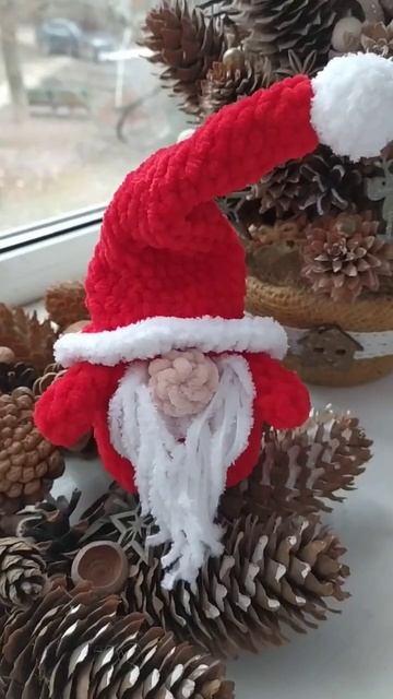 Гном крючком #shorts #анна_енина #сюрприз #рекомендации #вязание #амигуруми #crochet #diy